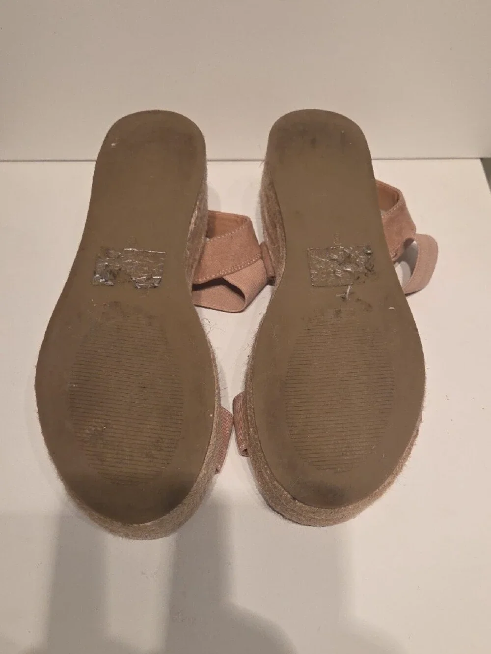 American Eagle Outfitters Taupe Espadrille Platform Sandals
